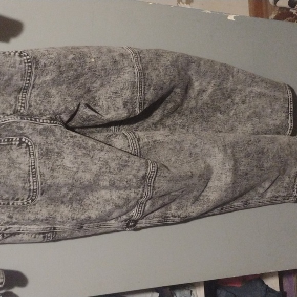 Michael kors denim acid wash jumpsuit size small - Picture 6 of 14